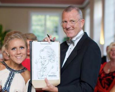 Caricaturist Luke Warm