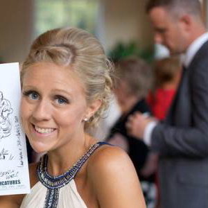 Caricaturist Luke Warm