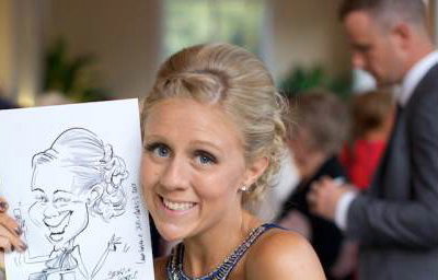 Caricaturist Luke Warm
