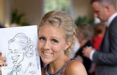 Caricaturist Luke Warm