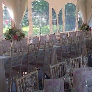 Vintage Themed Wedding Marquee Essex
