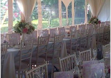 Vintage Themed Wedding Marquee Essex