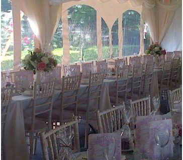 Vintage Themed Wedding Marquee Essex