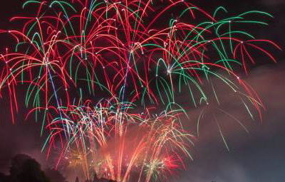 Firework Champions Winning Display