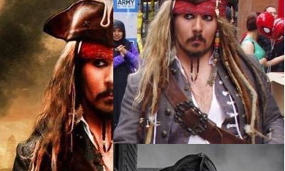 Captain Jack Sparrow Lookalike