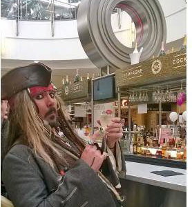 Drink up me hearties yo ho