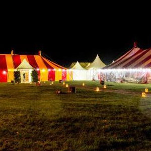 colourful marquee hire