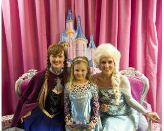 The Snow Queen and Snow Princess