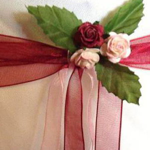 Delicate Sash and Flower