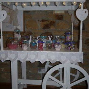 Scrumptious Candy Cart