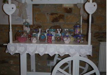 Scrumptious Candy Cart