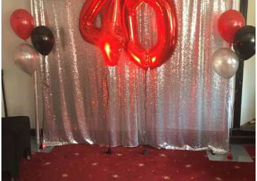 Sequin backdrop hire in Hertfordshire, Bedfordshire, Essex & surrounding areas. Perfect for birthdays or corporate events