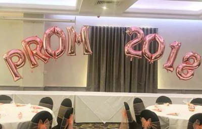 Prom Balloon Arch in Hertfordshire, Bedfordshire, Essex & surrounding areas. 