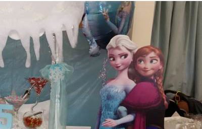 Frozen themed Candy Cart hire in Hertfordshire, Bedfordshire, Essex & surrounding areas.
