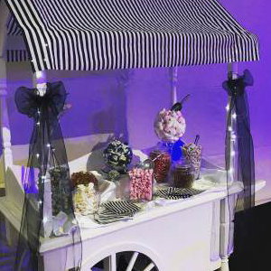 Candy Cart hire in Hertfordshire, Bedfordshire, Essex & surrounding areas. 