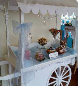 Candy Cart hire in Hertfordshire, Bedfordshire, Essex & surrounding areas. 
