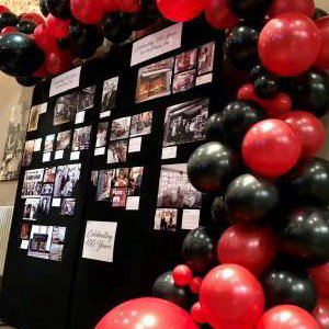 Organic Balloon Garland in Hertfordshire, Bedfordshire, Essex & surrounding areas. 