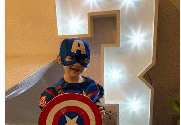 Light Up Number Hire in Hertfordshire, Essex, Bedfordshire & surrounding areas. Perfect for all birthdays, birthdays, weddings, Proms and many more