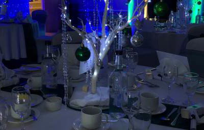 Winter Wonderland venue styling in Hertfordshire, Bedfordshire, Essex & surrounding areas. Perfect for birthdays or corporate events