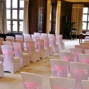 Chair cover & sash hire in Hertfordshire, Bedfordshire, Essex & surrounding areas. Perfect for weddings, birthdays & corporate events