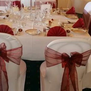 Chair cover & sash hire in Hertfordshire, Bedfordshire, Essex & surrounding areas. Perfect for weddings, birthdays & corporate events