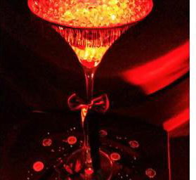 Casino Themed Table Centrepiece hire in Hertfordshire, Bedfordshire, Essex & surrounding areas. 