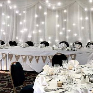 Starlight backdrop hire in Hertfordshire, Bedfordshire, Essex & surrounding areas. Perfect for weddings, birthdays or corporate events