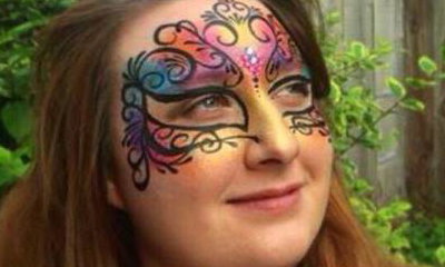 Happy Husky Face Painting