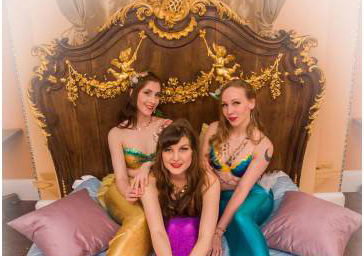 Up to Three Mermaids Available to Hire!