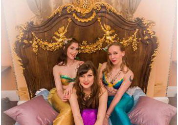 Up to Three Mermaids Available to Hire!