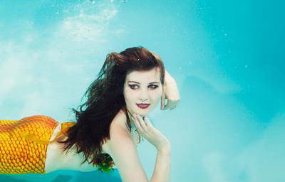 Our Lovely Mermaid Melusine Swimming