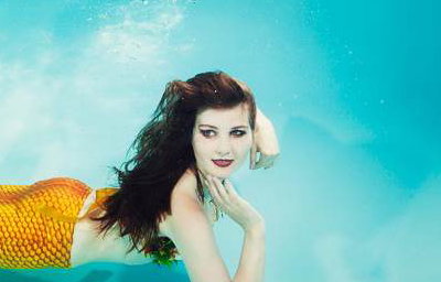 Our Lovely Mermaid Melusine Swimming