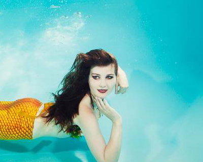 Our Lovely Mermaid Melusine Swimming