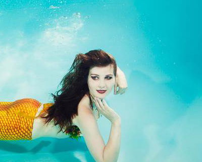 Our Lovely Mermaid Melusine Swimming