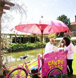 Candy Floss Trike / Cart Hire service from Love Candy Floss 