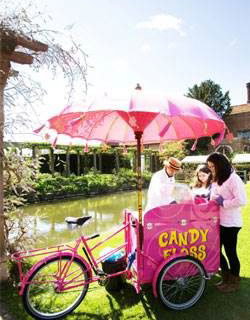 Candy Floss Trike / Cart Hire service from Love Candy Floss 