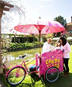 Candy Floss Trike / Cart Hire service from Love Candy Floss 