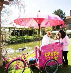 Candy Floss Trike / Cart Hire service from Love Candy Floss 