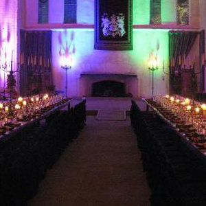 Stirling Castle Main Hall Mood Lights