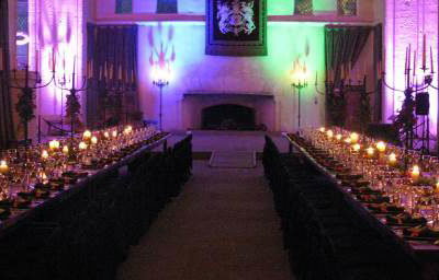 Stirling Castle Main Hall Mood Lights