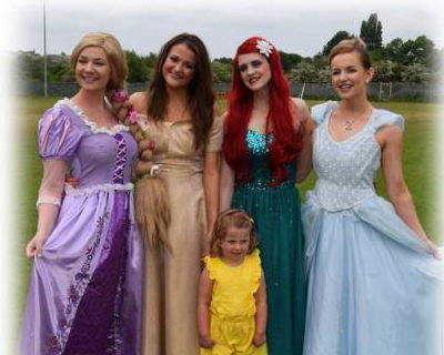 4 Princesses Together