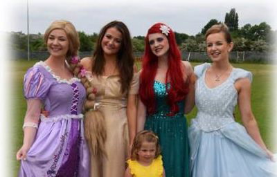 4 Princesses Together