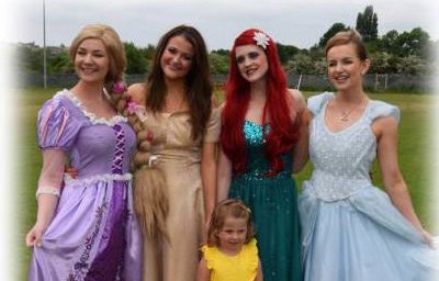 4 Princesses Together