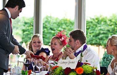At the Top Table.