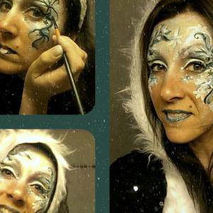 ' Snow Princess ' Face Painting