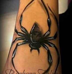 ' Spider ' Tattoo Body Painting