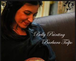 ' My Sweet Angel ' Pregnancy Bump Painting