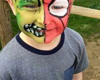 Half Hulk Half Spider-Man