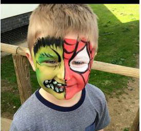 Half Hulk Half Spider-Man
