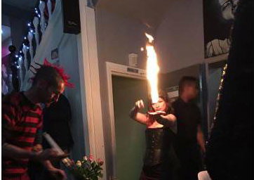 club fire